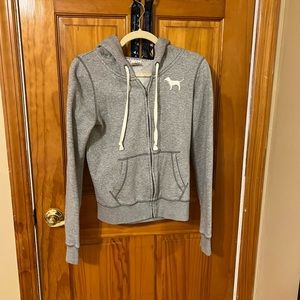 Victoria Secret Grey Hoodie Size Medium